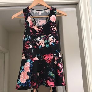 Target peplum top